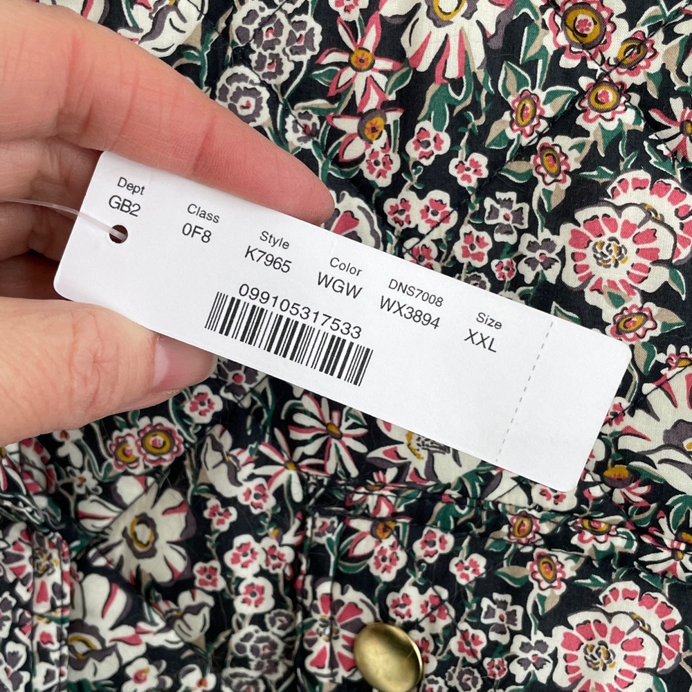 J. Crew Liberty of London Quilted Downtown Field Jacket - Picture 9 of 11